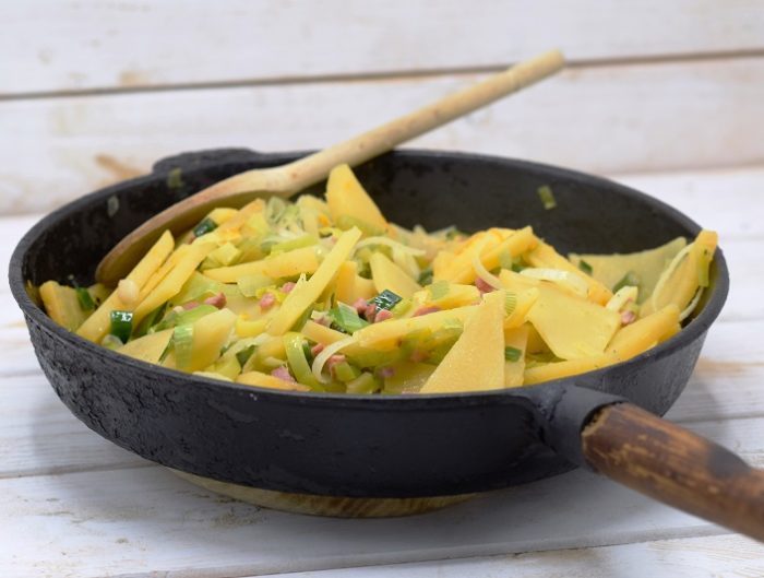 Linsen-Lauch-Gratin – Kistengeflüster – Der Hof Engelhardt Blog